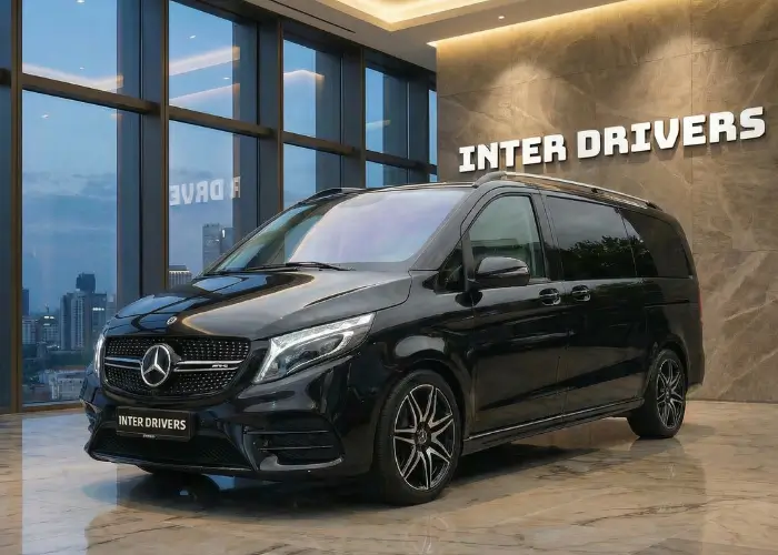 Mercedes Classe V van VIP pour groupes et familles